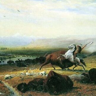 The Last Buffalo by Albert Bierstadt