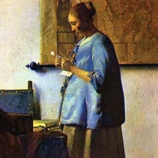 The Letter Reader by Johannes Vermeer