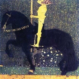 The Life of a Struggle (The Golden Knights) by Gustav Klimt