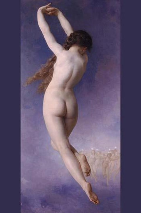 The Lost Pleiad by William Bouguereau