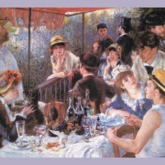 The Luncheon of the Boating Party by Pierre-Auguste Renoir