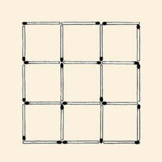 The Match Trick - Two Perfect Squares by Harry Houdini