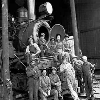 The Men that Move the Logs by Darius Kinsey