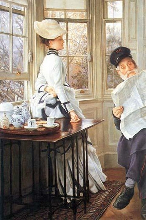 The Messages read by James Tissot