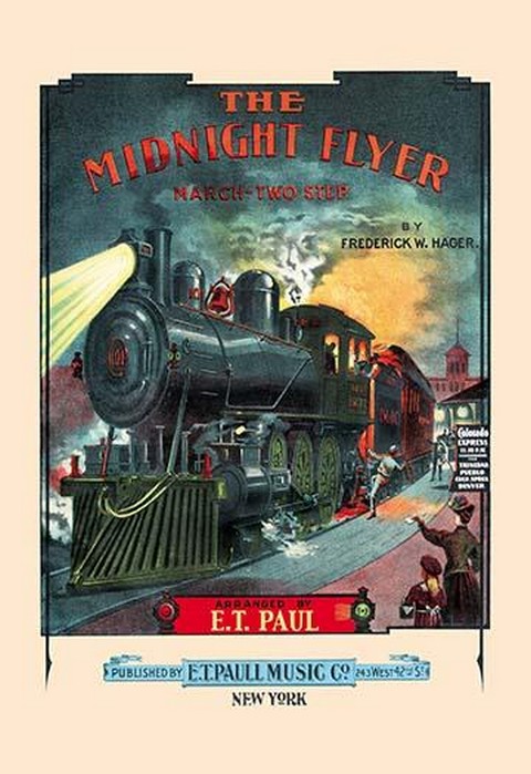 The Midnight Flyer: March and Two-Step by E.T. Paull