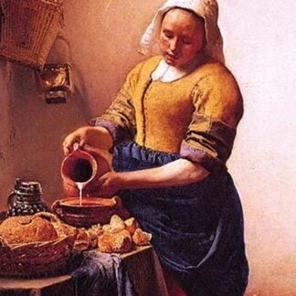 The Milkmaid by Johannes Vermeer