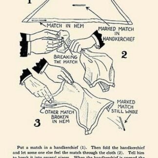 The Mysterious Match by Harry Houdini