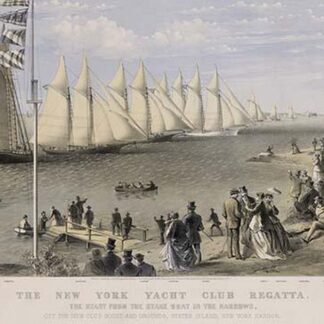 The New York yacht club regatta