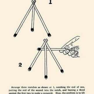 The Obedient Matches by Harry Houdini