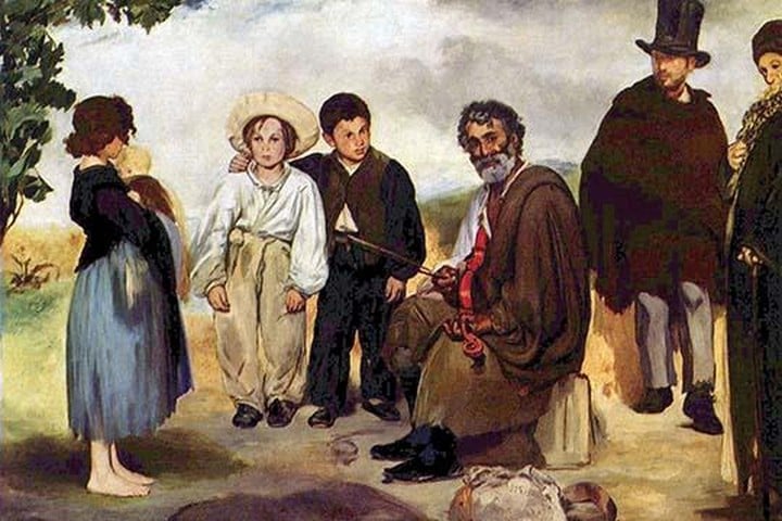 The Old Musician by Edouard Manet