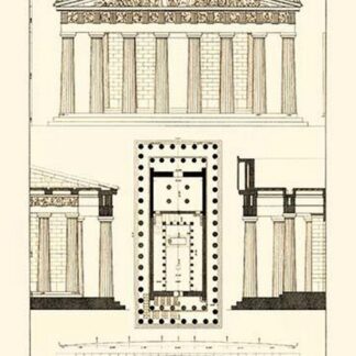 The Parthenon at Athens by J. Buhlmann
