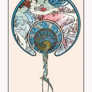 The Passing Wind Takes Youth Away by Alphonse Mucha