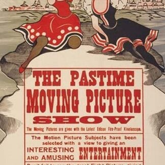 The Pastime moving picture show by Edison