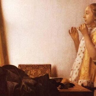 The Pearl Necklace by Johannes Vermeer