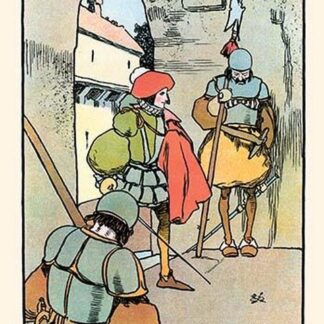 The Prince Enters the Palace from Sleeping Beauty by John Hassall