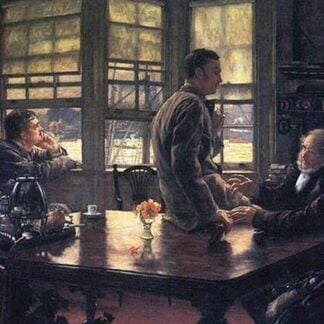 The Prodigal Son in Modern Life- The farewell by James Tissot