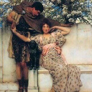The Promise of Spring by Sir Lawrence Alma-Tadema