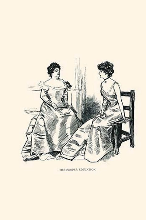 The Proper Education by Charles Dana Gibson