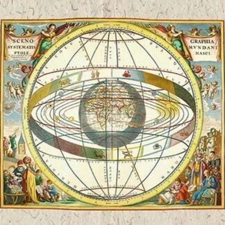 The Ptolemaic View of the Universe by Andreas Cellarius