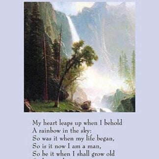 The Rainbow by William Wordsworth