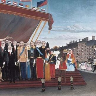 The Representatives of Foreign Powers Coming to Greet the Republic as a Sign of Peace by Henri Rousseau