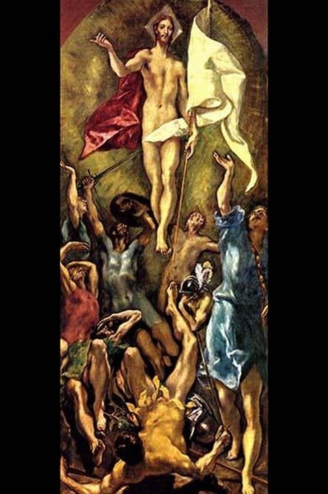 The Resurrection (Christs Awakening) by El Greco