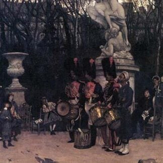 The Return march in the Tuileries by James Tissot