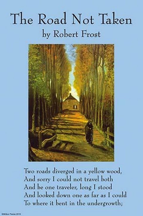 The Road Not Taken by Robert Frost