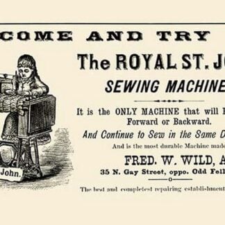 The Royal St. John Sewing Machine