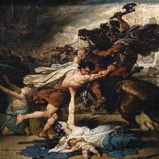 The Sack of Jerusalem by the Romans by Francois-Joseph Heim