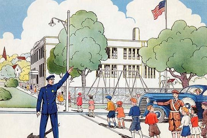 The School Day Begins by Julia Letheld Hahn