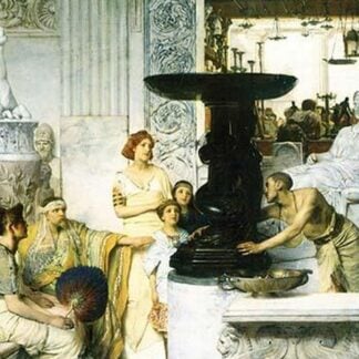 The Sculpture Gallery by Sir Lawrence Alma-Tadema