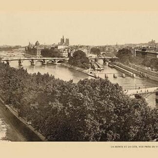 The Seine and the City-Isle by Helio E. LeDeley