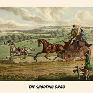 The Shooting Drag by Henry Alken