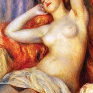 The Sleeping Bather (La baigneuse endormie) by Pierre-Auguste Renoir