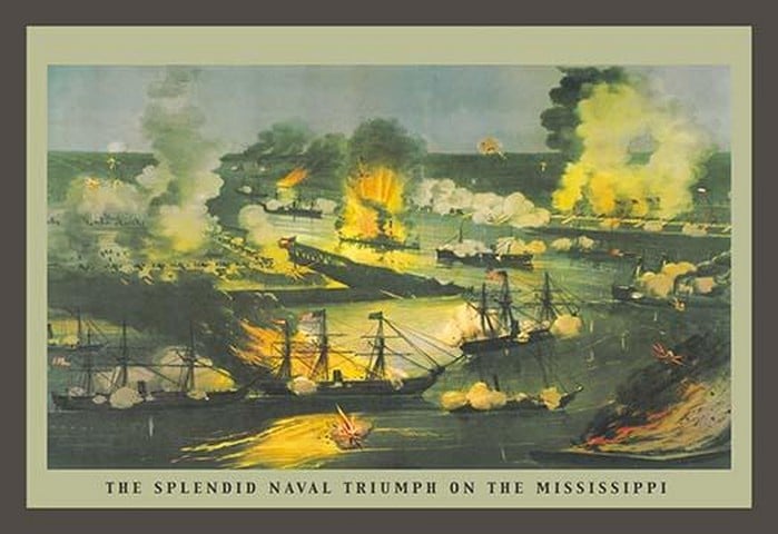The Splendid Naval Triumph on the Mississippi