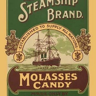 The Steamship Brand Molasses Candy