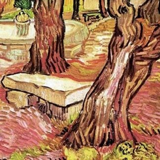 The Stone Bench in the Garden of Saint-Paul Hospital by Vincent van Gogh