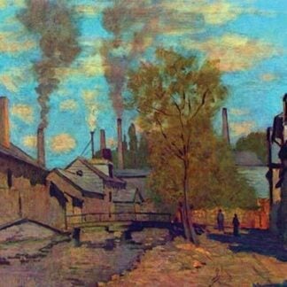 The Stream of Robec by Claude Monet