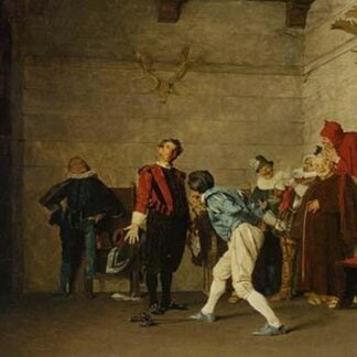 The Thespians by Jehan Georges Vibert