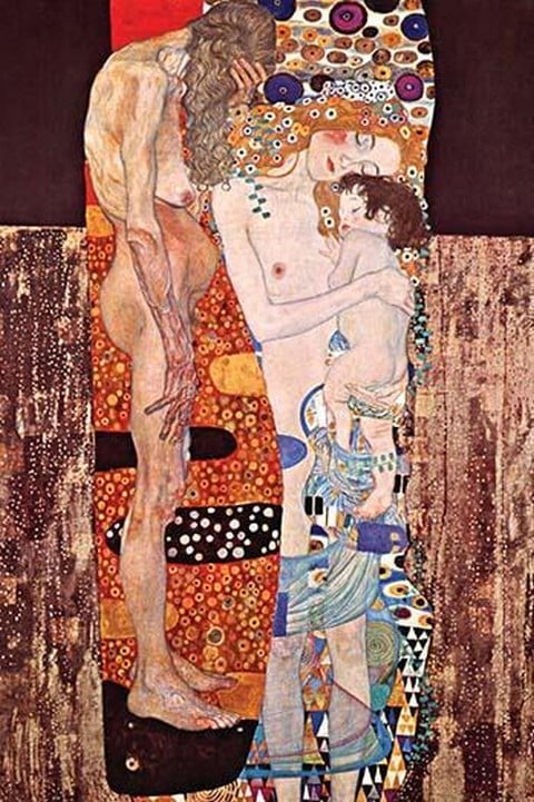 The Three Ages of a Woman by Gustav Klimt