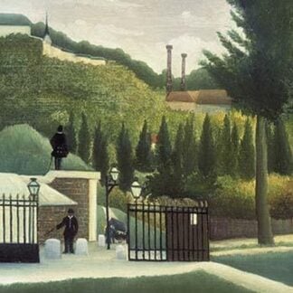 The Toll Gate by Henri Rousseau