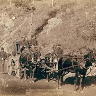 The U.S. Paymaster and Guards on Deadwood road to Ft. Meade by John C.H. Grabill