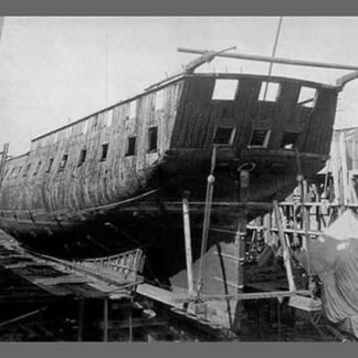 The USS Constitution on the Ways