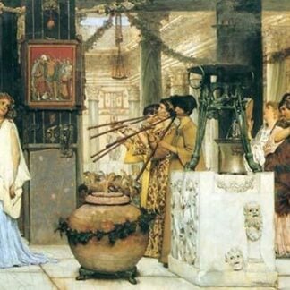 The Vintage Festival in Ancient Rome by Sir Lawrence Alma-Tadema