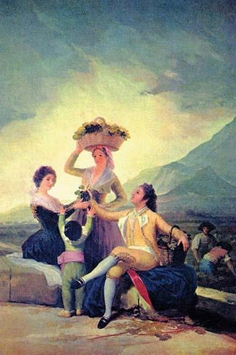 The Vintage by Francisco de Goya