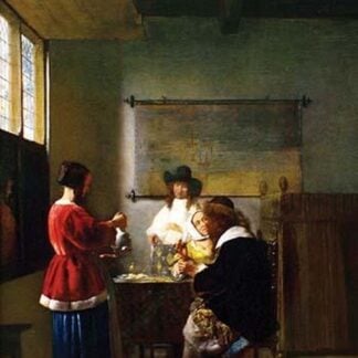 The Visit by Pieter de Hooch