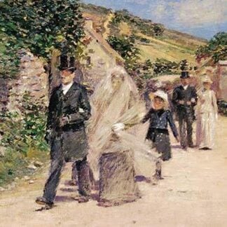 The Wedding March by Theodore Robinson