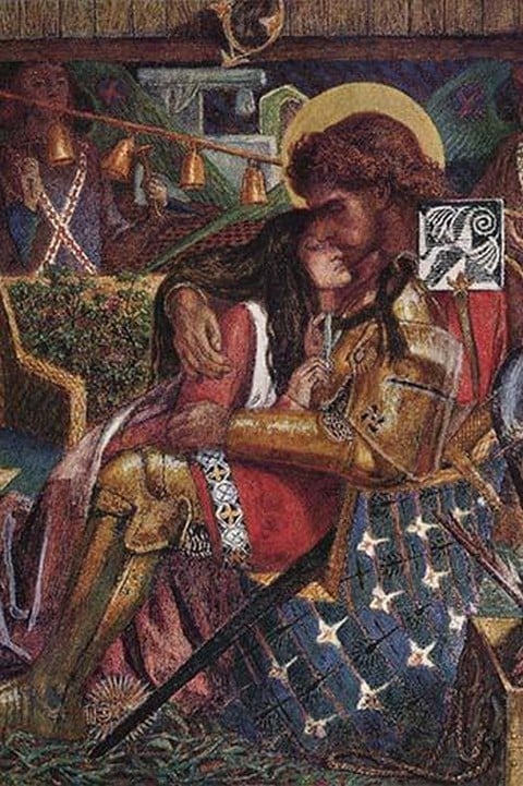 The Wedding of St. George & Princess Sabra by Dante Gabriel Rossetti
