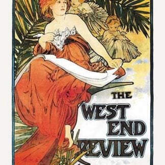 The West End Review by Alphonse Mucha